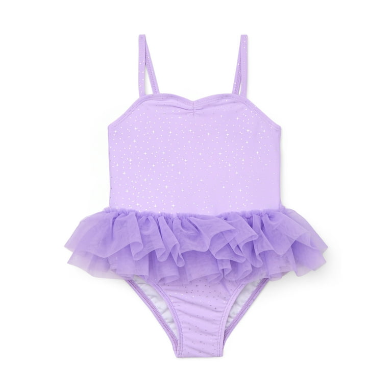 Baby One-Piece UV Swimsuit Lilac Baby One-Piece UV Swimsuit Lilac
