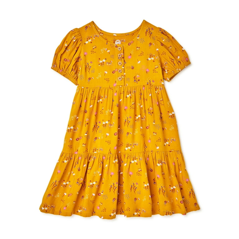 新品CARAMEL jupiter Baby Dress 12M Wonderluxe Newborn/Infant Girls' Dress and Bloomer, 2-Piece