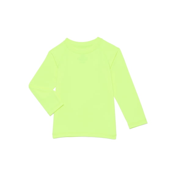 Wonder Nation Baby and Toddler Boys Rash Guard with Long Sleeves, Sizes 12M-5T