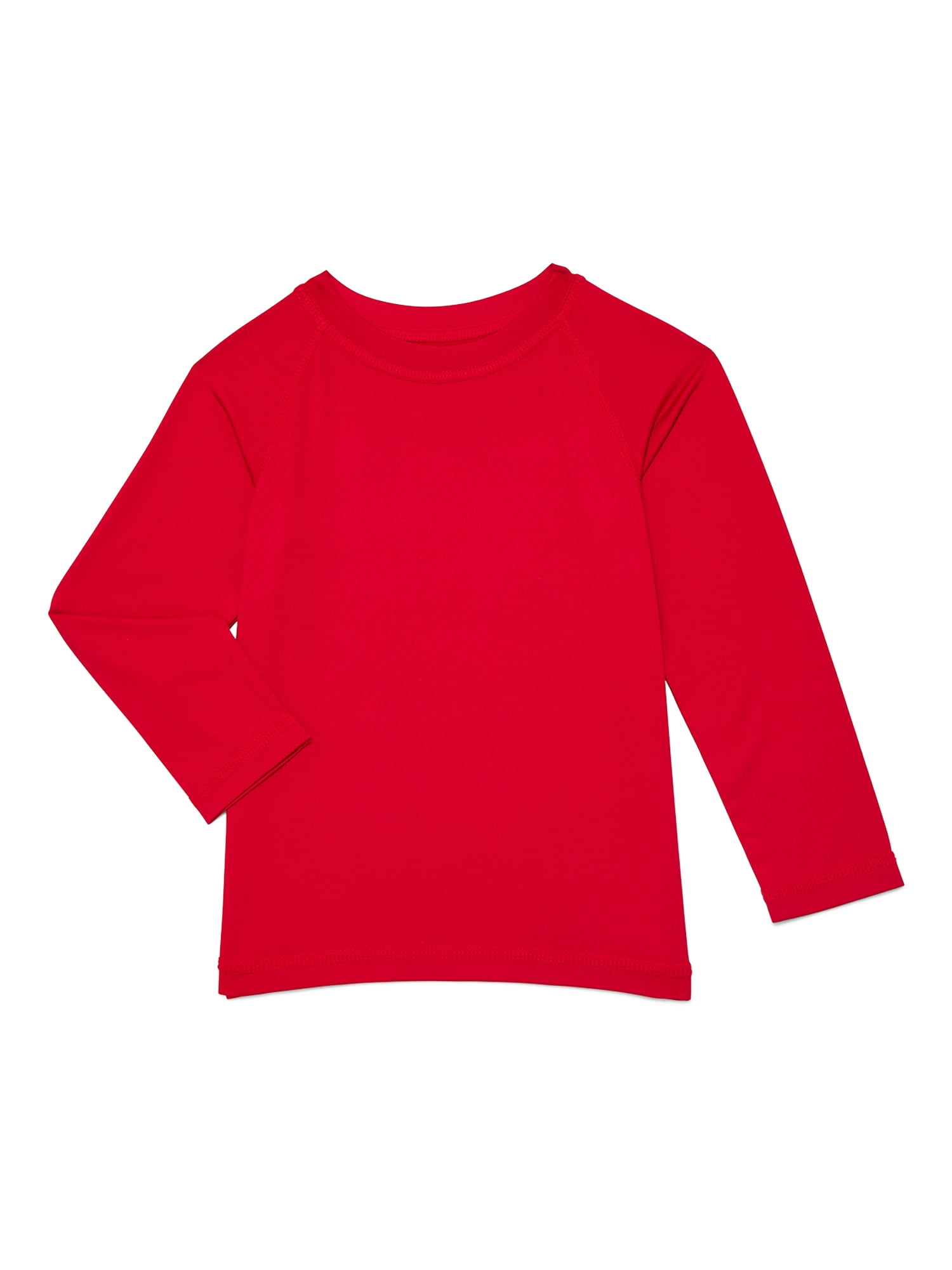 Wonder Nation Baby and Toddler Boys Rash Guard with Long Sleeves, Sizes 12M-5T