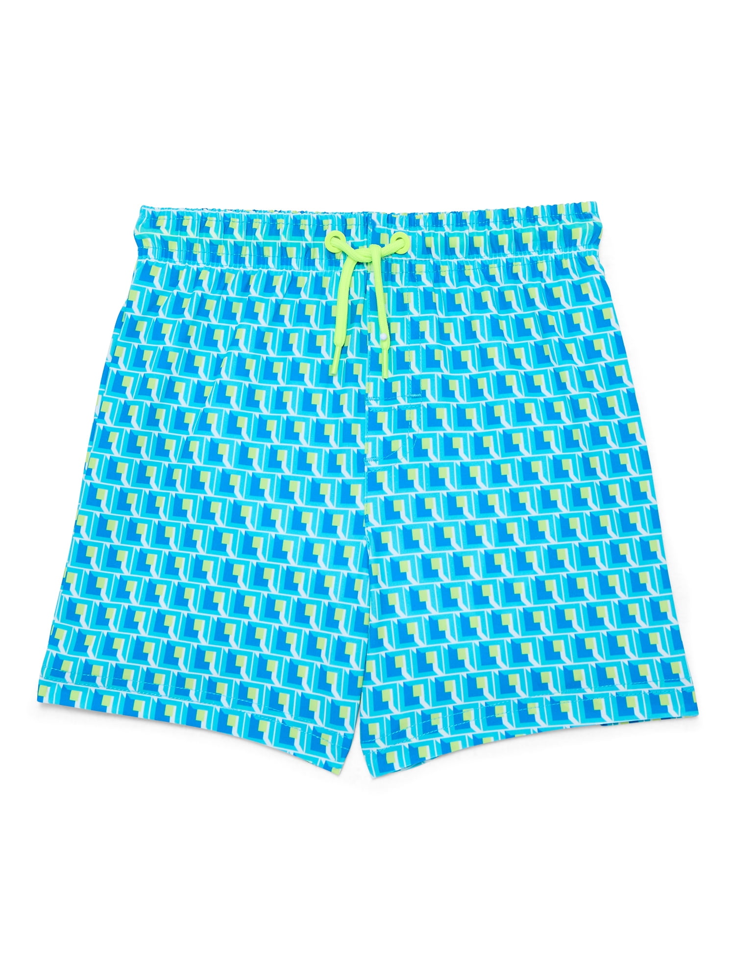 Wonder Nation Baby and Toddler Quick- Dry Swim Trunk, Sizes 12M-5T