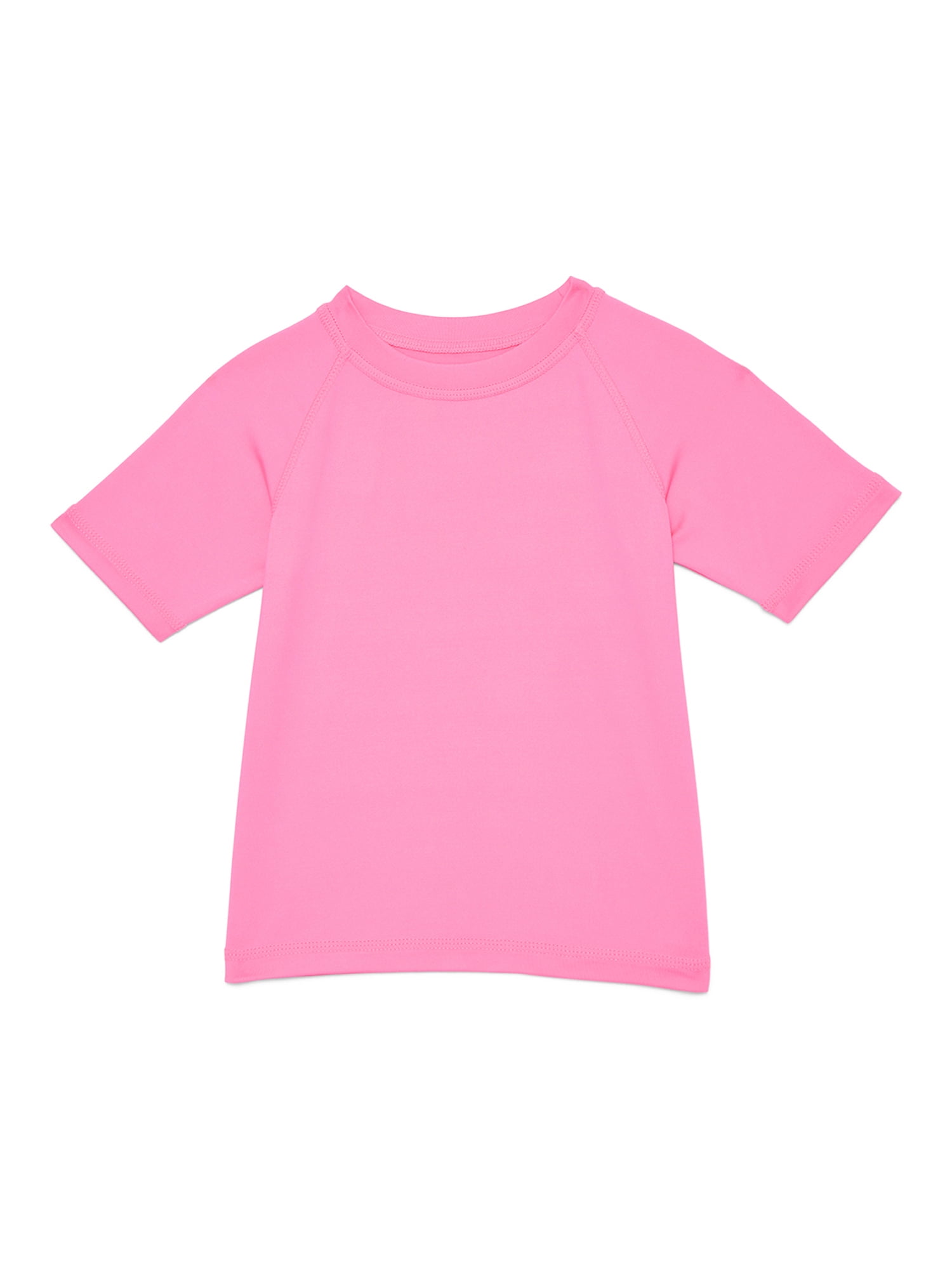 Wonder Nation Baby and Toddler Boy Short- Sleeve Rash Guard, Sizes