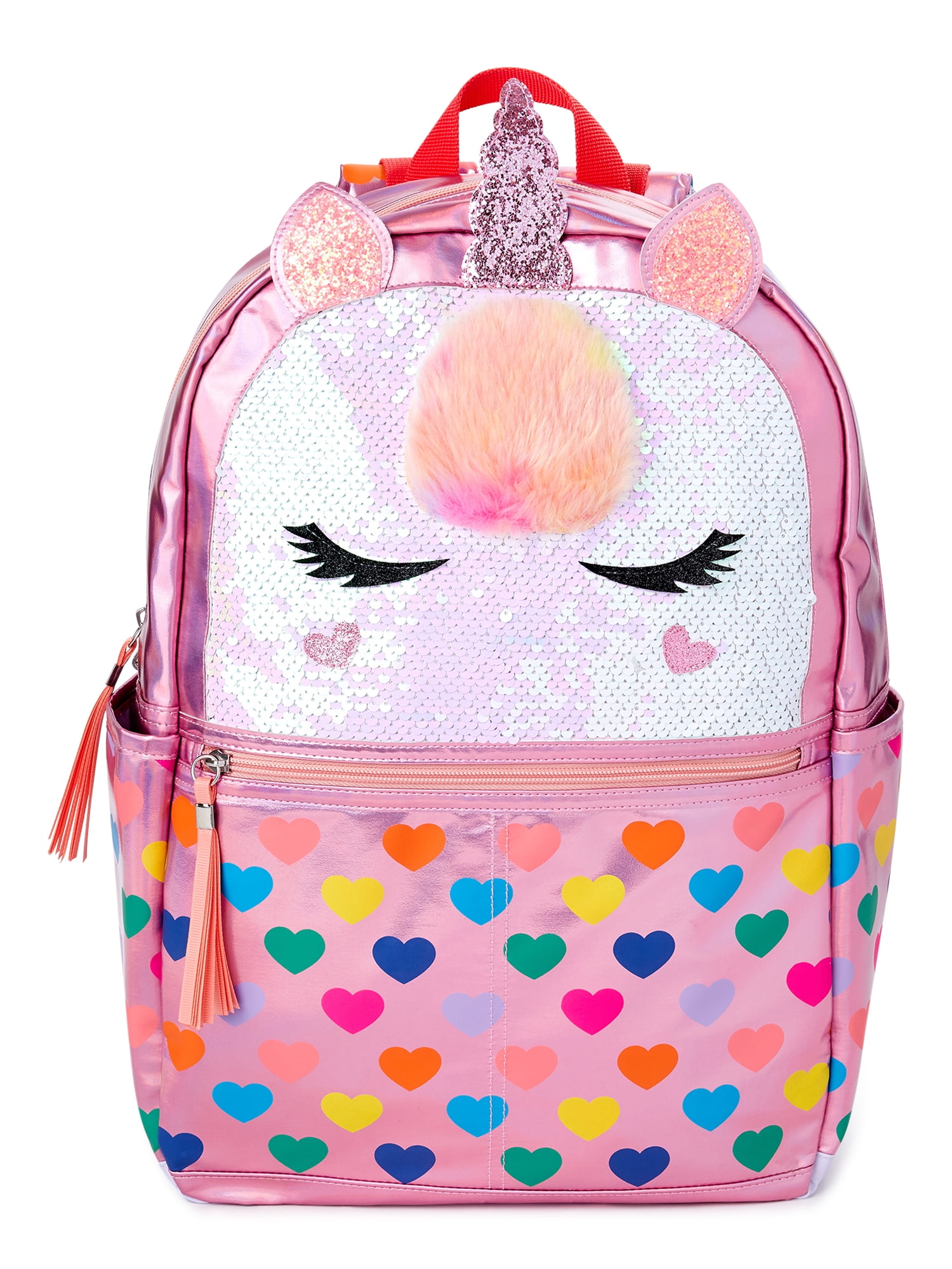 Wonder Nation Believe in Unicorns Girls' Pink Backpack - Walmart.com