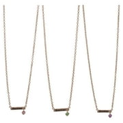 Wonder Nation Multicolored Mermaid Motif Girls Best Friends BFF Necklace Set