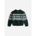 thumbnail image 1 of Wonder Nation Boys' Fair Isle Sweater with Long Sleeves, Sizes 4-18, 1 of 3
