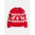 thumbnail image 1 of Wonder Nation Boys Graphic Sweater with Long Sleeves, Sizes 4-18, 1 of 3
