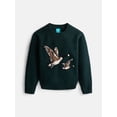 thumbnail image 1 of Wonder Nation Boys Graphic Sweater with Long Sleeves, Sizes 4-18, 1 of 3