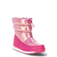 thumbnail image 1 of Wonder Nation Girls Iridiscent Winter Sneaker Boot, 1 of 5