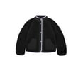 thumbnail image 1 of Wonder Nation Big Girls Boucle Mixed Media Jacket, Sizes 4-18, 1 of 5
