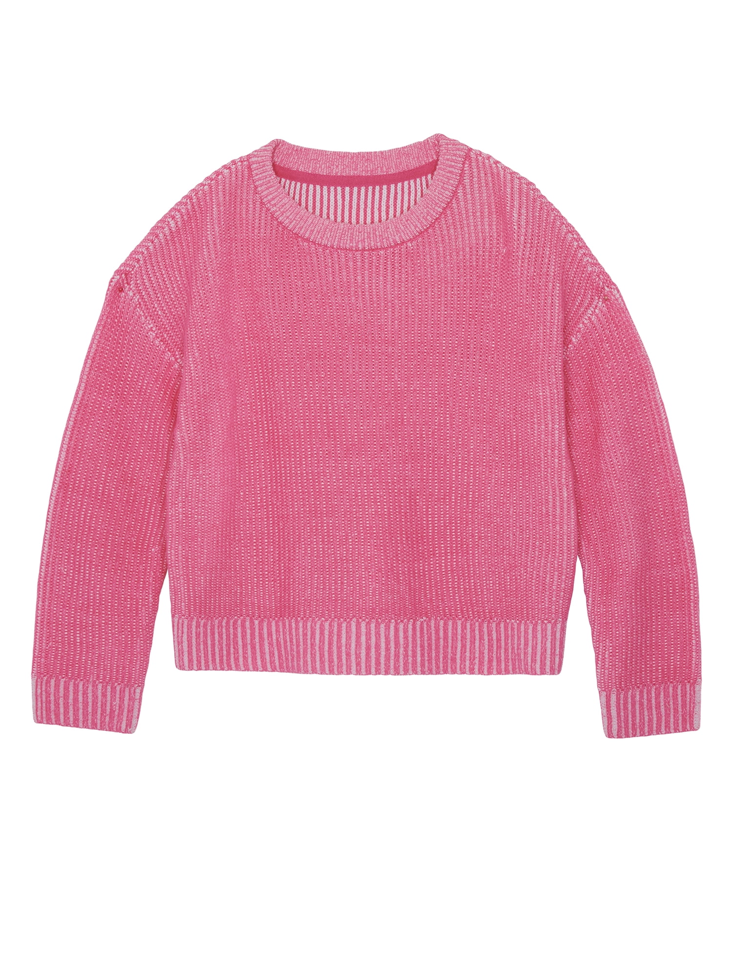 Wonder Nation Girls Fashion Knit Sweater, Sizes 4-18 & Plus