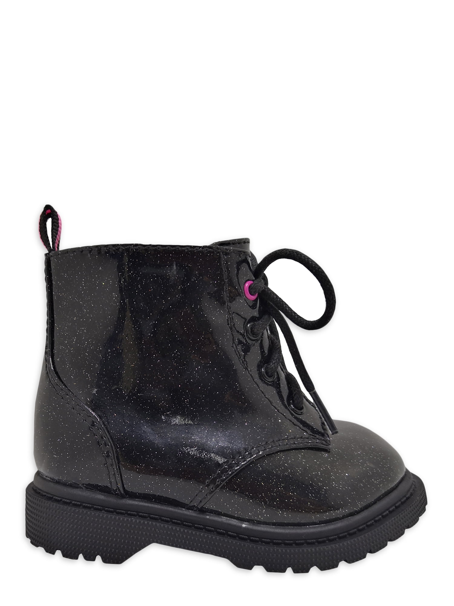 Girls black deals glitter boots