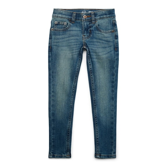 Wonder Nation Boy's Fashion Skinny Denim Jeans, Sizes 4-18 and Husky