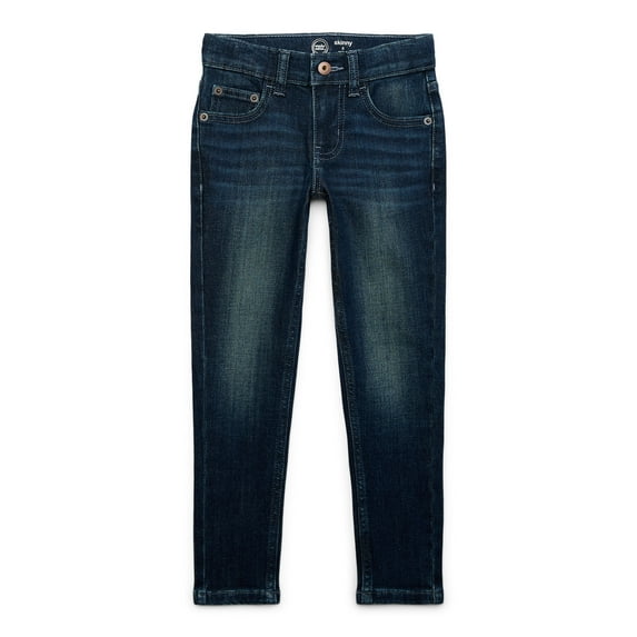 Wonder Nation Boy's Fashion Skinny Denim Jeans, Sizes 4-18 and Husky