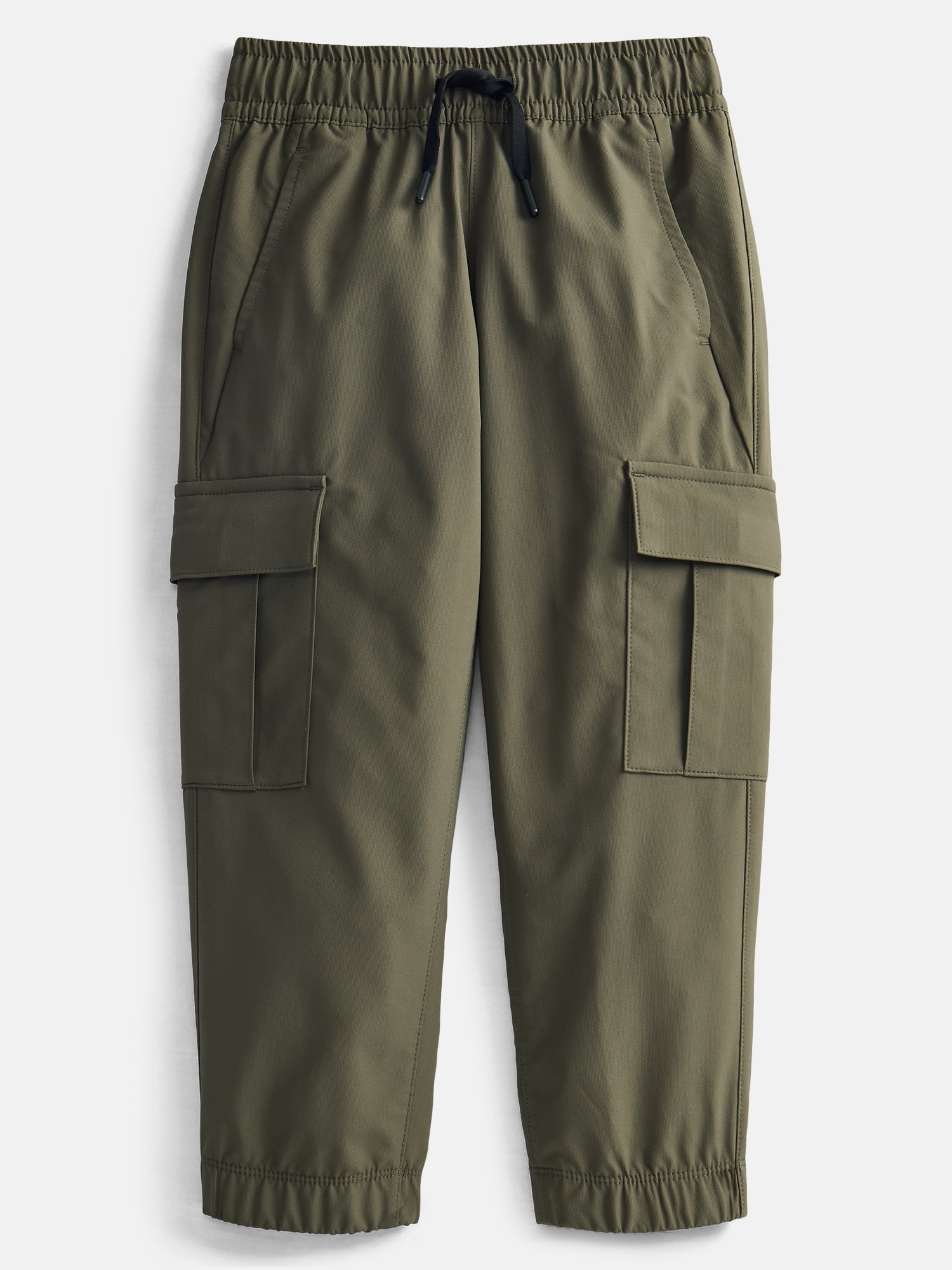 Wonder Nation Boys' Pique Cargo Jogger Pants, Sizes 4-18 & Husky