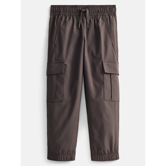 Wonder Nation Boys' Pique Cargo Jogger Pants, Sizes 4-18 & Husky