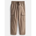 thumbnail image 1 of Wonder Nation Boys' Pique Cargo Jogger Pants, Sizes 4-18 & Husky, 1 of 3