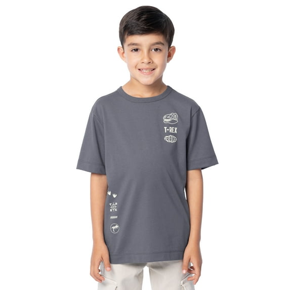 Wonder Nation Boy's Short Sleeve Elevated Graphic T-Shirt 2-Pack, Sizes 4-18