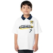 WONDER NATION Boy's Short Sleeve Graphic Polo T-Shirt, Sizes 4-18 & Husky