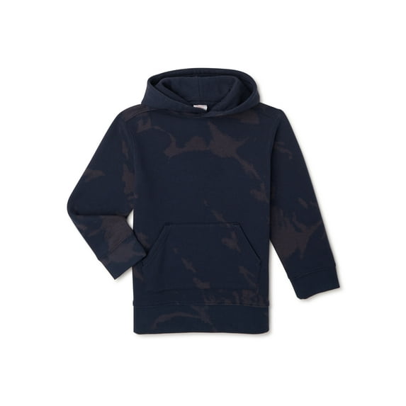 Wonder Nation Boy's Tie Dye Pullover Hoodie, Sizes 4-18