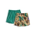 thumbnail image 1 of Wonder Nation Boys Printed Sleep Shorts, 2-Pack, Sizes 4-18, 1 of 3