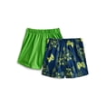 thumbnail image 1 of Wonder Nation Boys Printed Sleep Shorts, 2-Pack, Sizes 4-18, 1 of 3