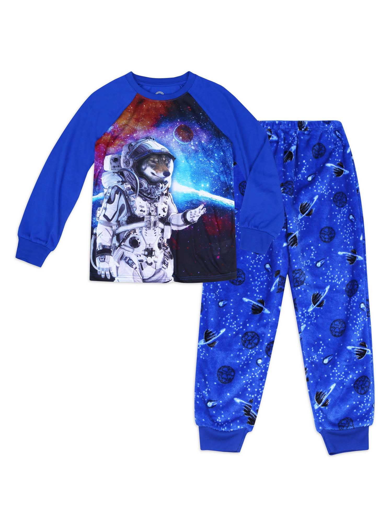 Wonder Nation Boys 2Piece Pajama Set Sizes 418 & Husky
