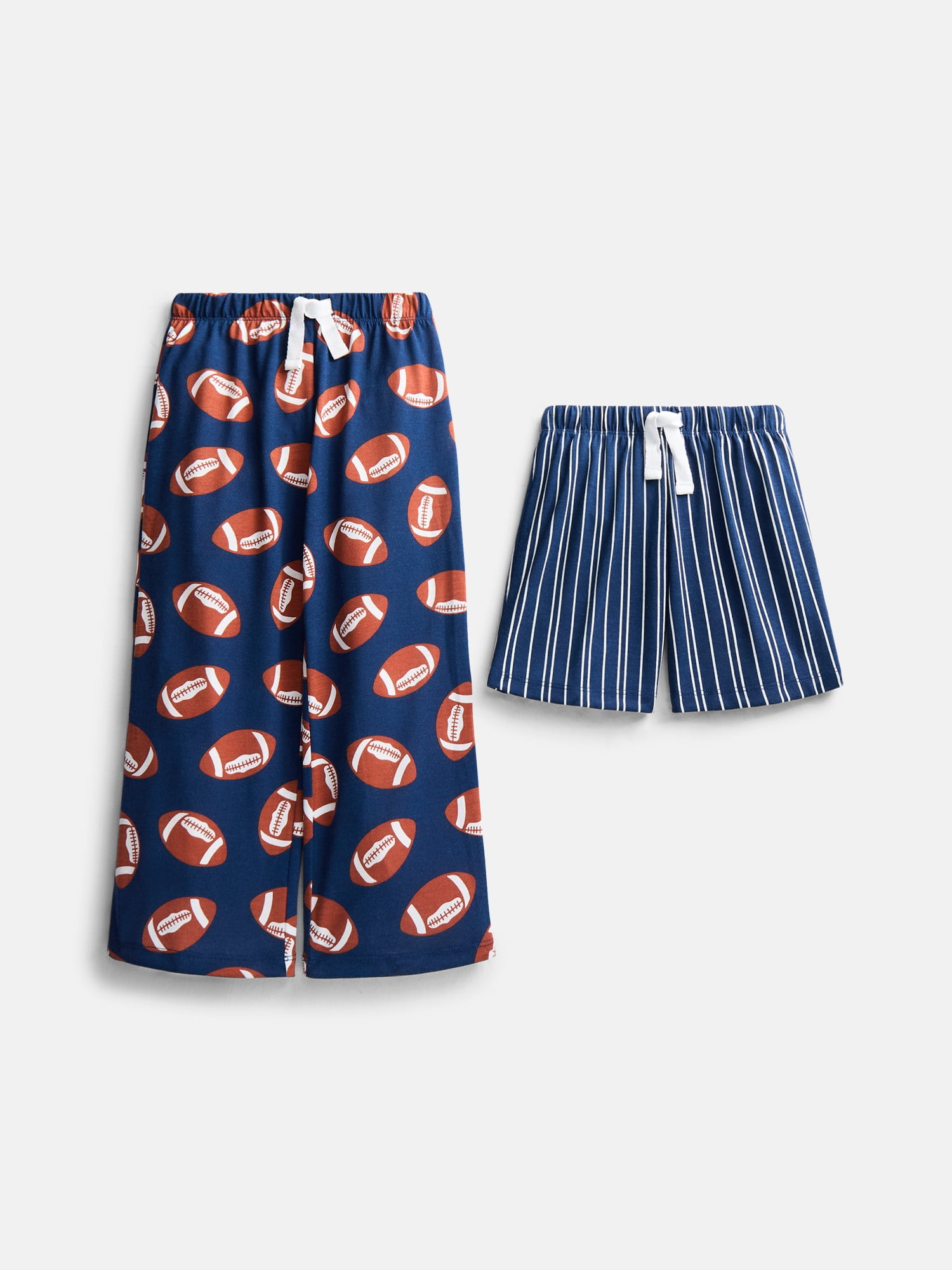 Wonder Nation Boys' Sleep Pants and Shorts Set, 2-Pack, Sizes 4-18