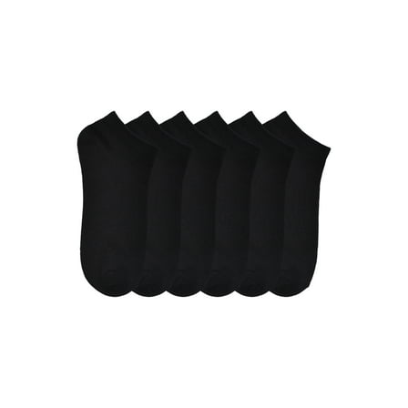 Wonder Nation Boys 3-Pack No Show Socks, Shoe Sizes S (4.5-8.5) - L (3-9)