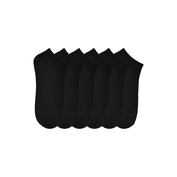 Wonder Nation Boys 3-Pack No Show Socks, Shoe Sizes S (4.5-8.5) - L (3-9)