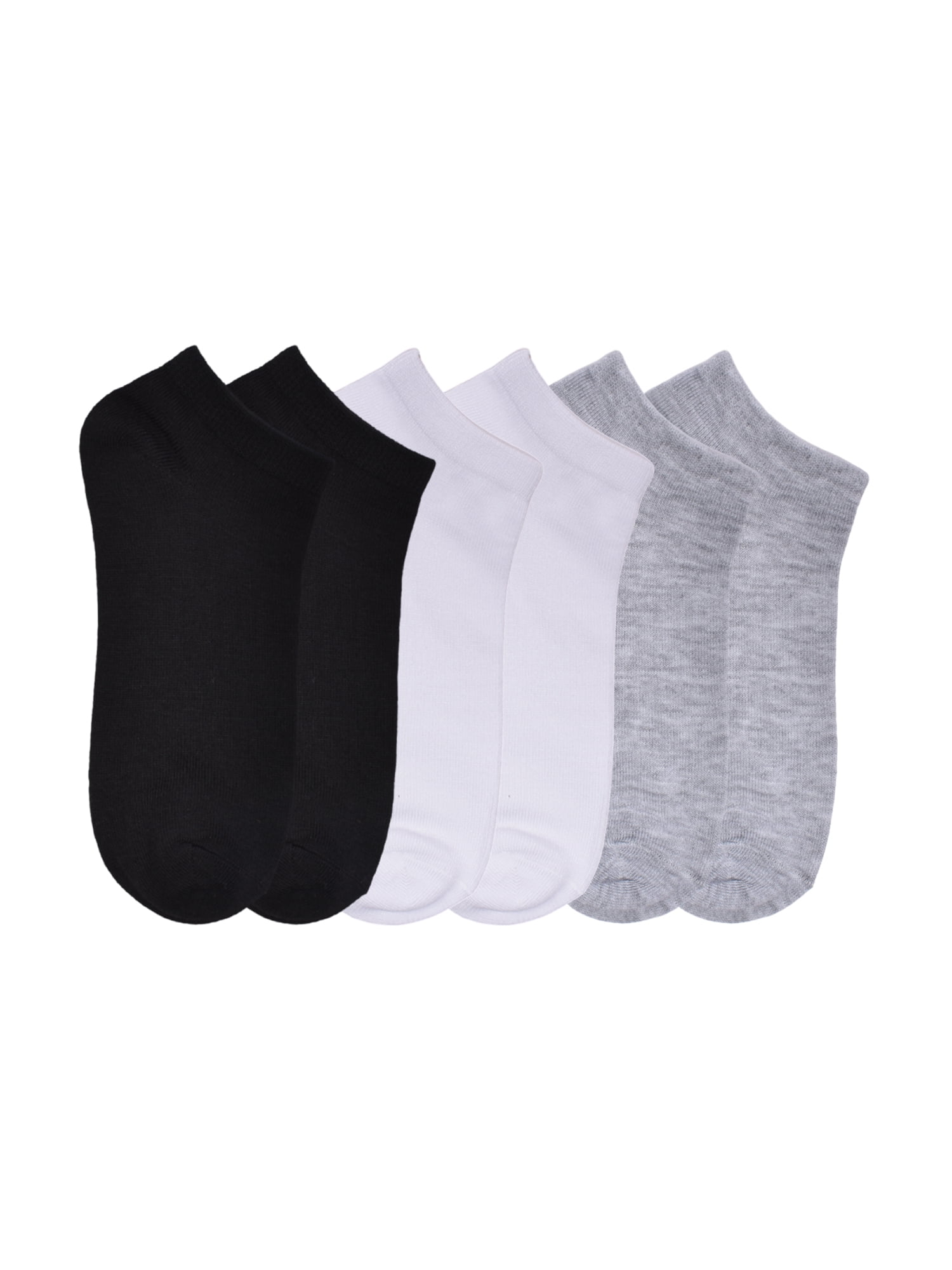Wonder Nation Boys 3-Pack No Show Socks, Shoe Sizes S (4.5-8.5) - L (3-9)