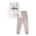 thumbnail image 1 of Wonder Nation Boys 4-18 & Husky 2-Piece Pajama Set, 1 of 3