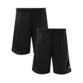 thumbnail image 1 of Athletic Works Boys Core Performance Shorts, 2-Pack, Sizes 4-18 & Husky, 1 of 11