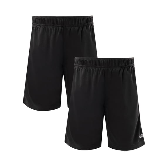Athletic Works Boy's Core Short, 2-Pack, Sizes 4-18 & Husky