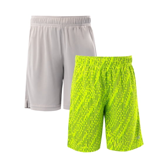 Athletic Works Boy's Core Short, 2-Pack, Sizes 4-18 & Husky
