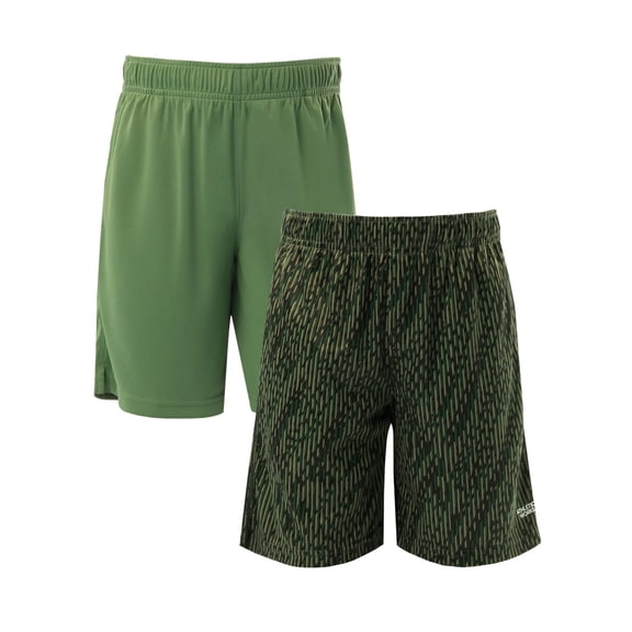 Athletic Works Boy's Core Short, 2-Pack, Sizes 4-18 & Husky