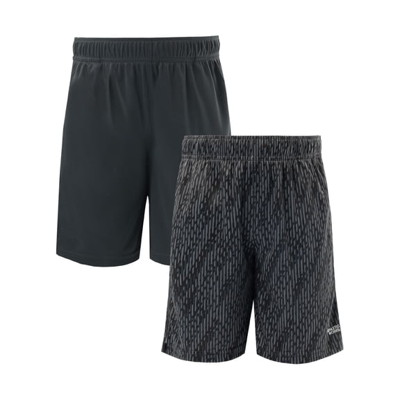 Athletic Works Boy's Core Short, 2-Pack, Sizes 4-18 & Husky