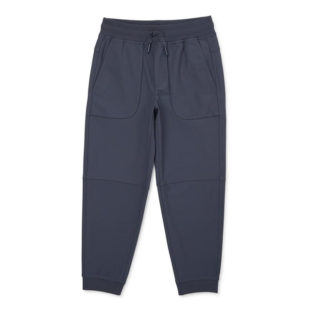 Wonder Nation Boys Active Stretch Woven Jogger Pants, Sizes 4-18 & Husky