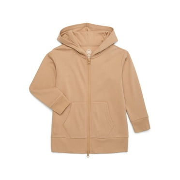 Wonder Nation Boys Adaptive Fleece Zip-Up Hoodie, Sizes 4-18