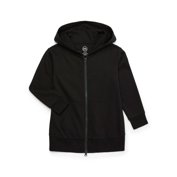Wonder Nation Boys Adaptive Fleece Zip-Up Hoodie, Sizes 4-18