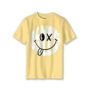 Wonder Nation Boys Always Chillin Short Sleeve Graphic T-Shirt, Sizes XS-XXL