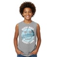 thumbnail image 1 of Wonder Nation, Boys' & Big Boys Graphic Core Tank Top, Beach Mode, Sizes 4-16 Husky, 1 of 5
