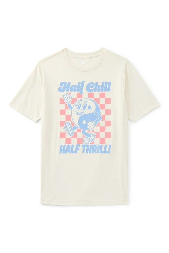 , Boys' & Big Boys' Graphic Tee, Chill Yin, Sizes 4-18