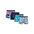 thumbnail image 1 of Wonder Nation Boys Underwear Shark Print Boxer Briefs, 4-Pack, Sizes S-XL, 1 of 6