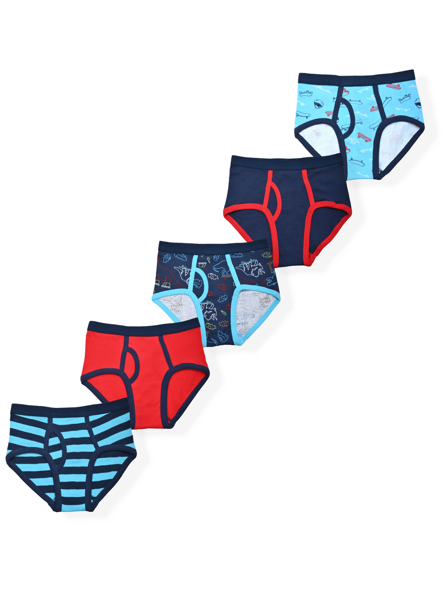 Wonder Nation Boys Brief Underwear, 5-Pack, Sizes S-XL - image 1 of 1