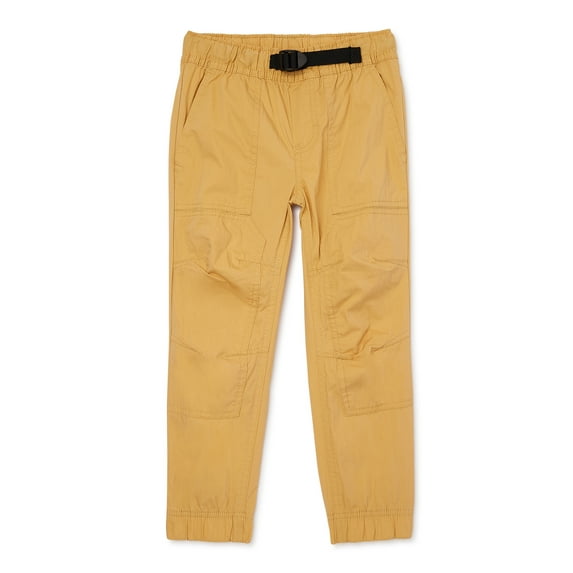 Wonder Nation Boys Buckle Cargo Jogger Pants, Sizes 4-18 & Husky