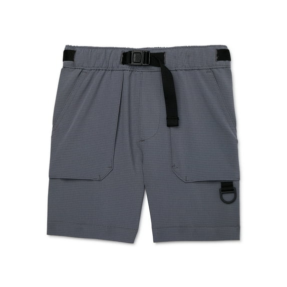 Wonder Nation Boys Buckle Shorts, Sizes 4-18 & Husky
