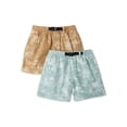 thumbnail image 1 of Wonder Nation Boys Buckle-up Shorts, 2-Pack, Sizes 4-18 & Husky, 1 of 3