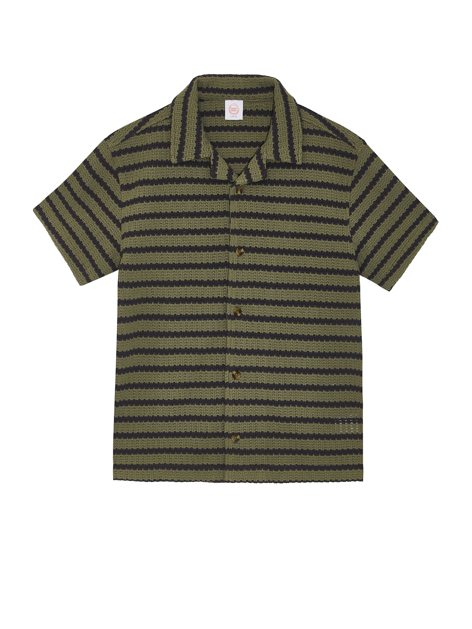 Wonder Nation Boys Button Down Sweater, sizes 4-18