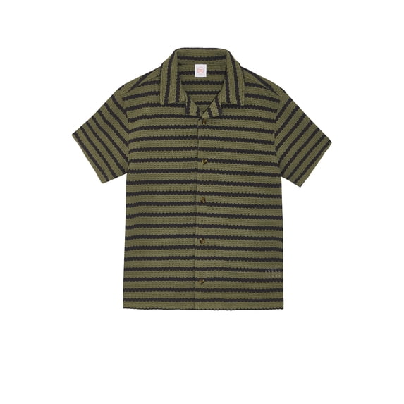 Wonder Nation Boys Button Down Sweater, sizes 4-18