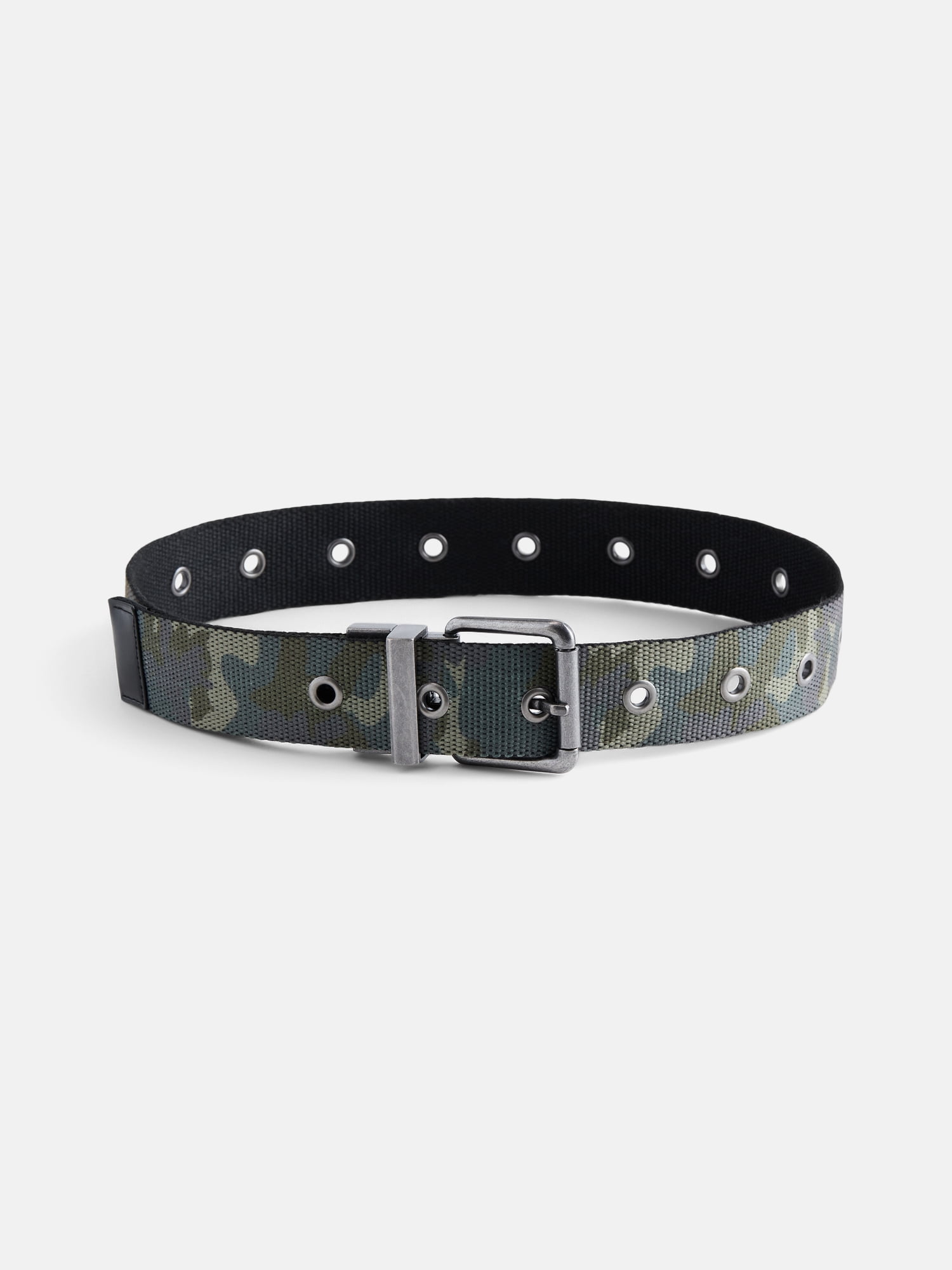 Wonder Nation Boys Reversible Canvas Belt, Sizes S-L